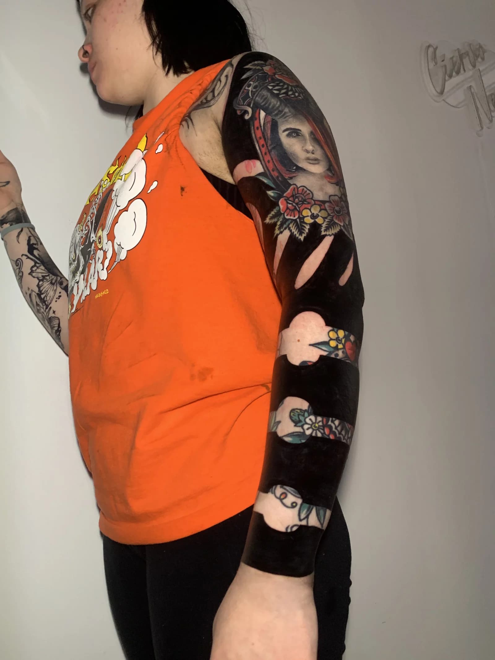 Tatuaje Darkwork Barcelona — pieza 2